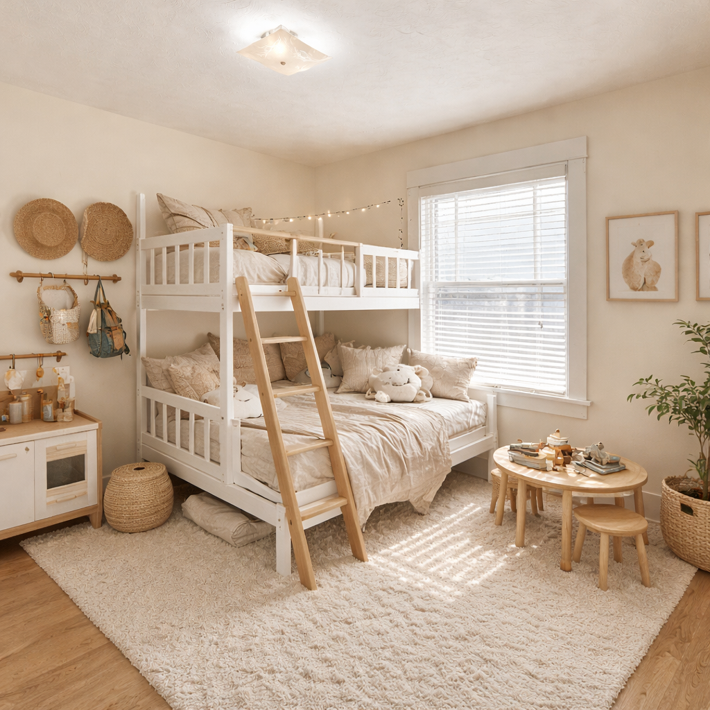 1920s Craftsman Children's Bed BEFORE