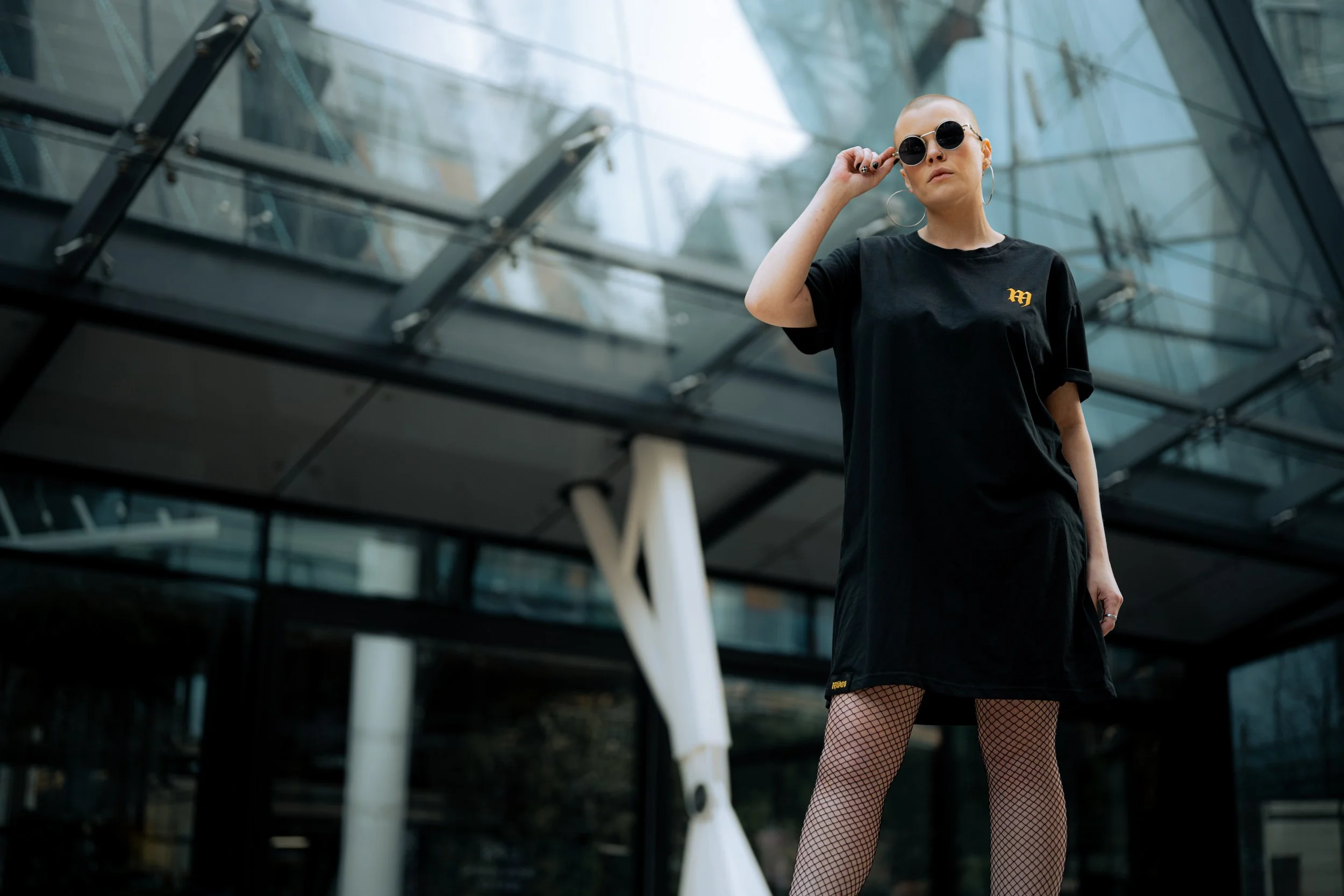 Garment: Crucial Longline - Black / Model: @triller92 / Photog: @crisgreaves