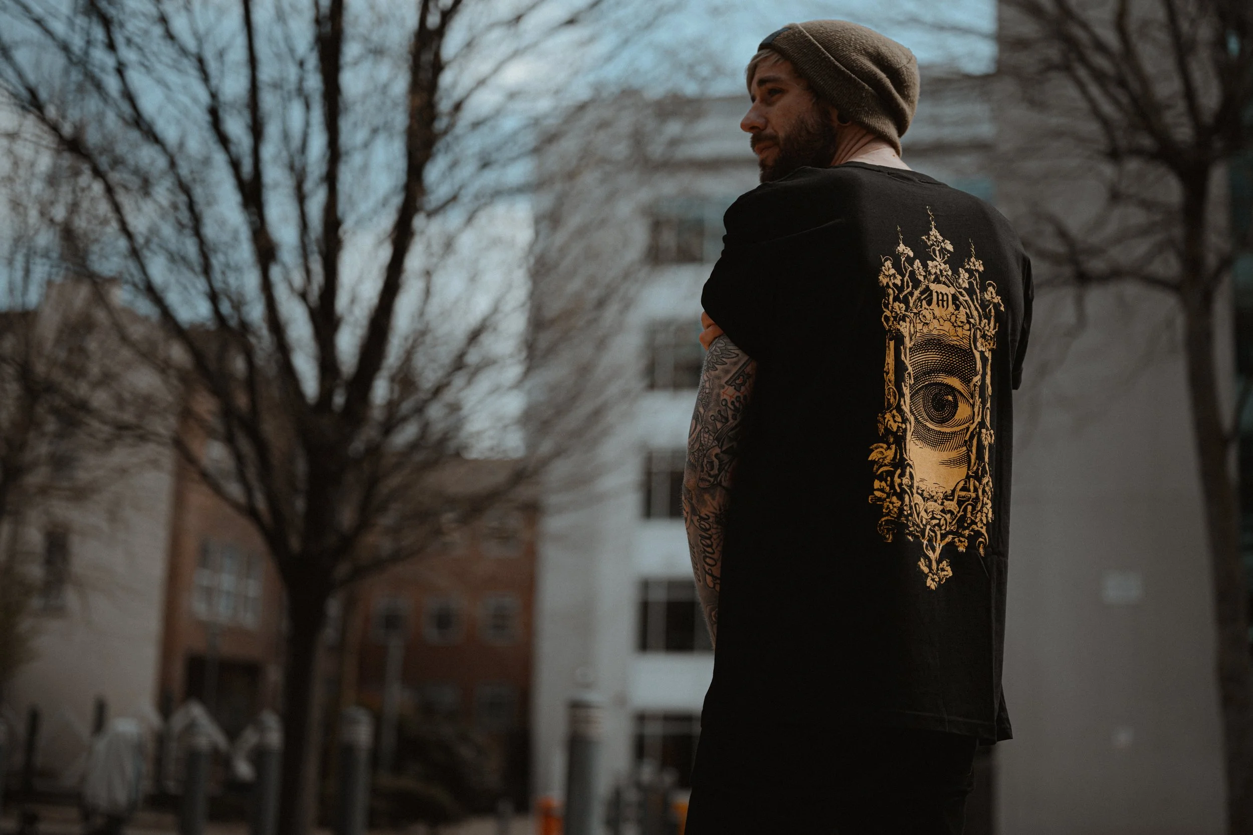 Garment: All Seeing / Model: @lee.loves.retro / Photog: @crisgreaves
