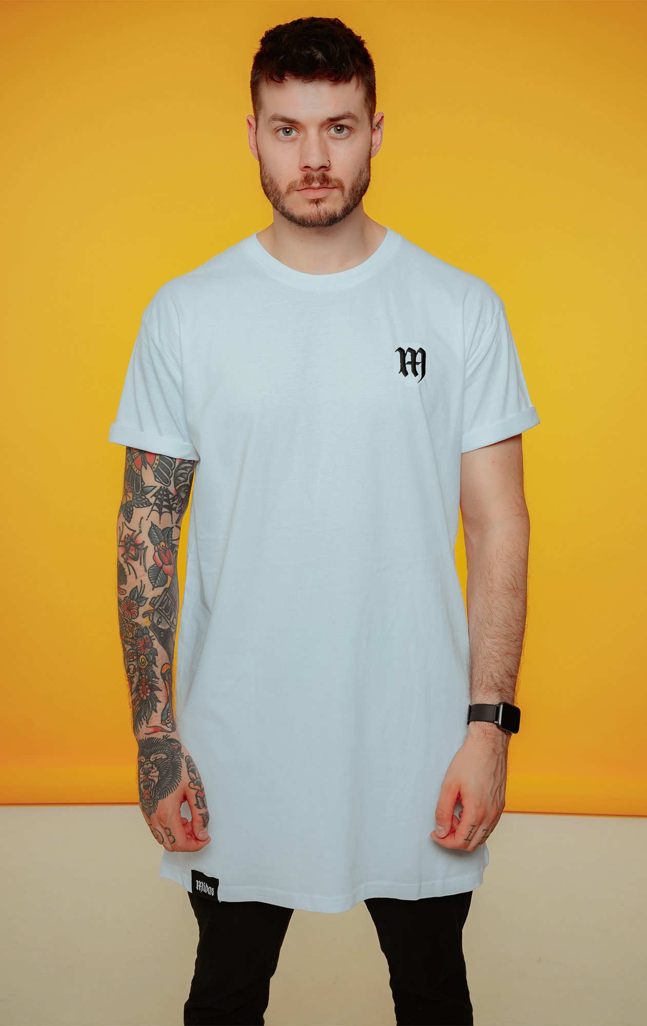Crucial Longline T - White