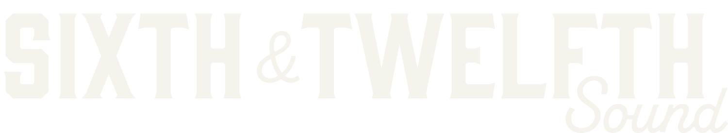 Sixth &amp; Twelfth Sound
