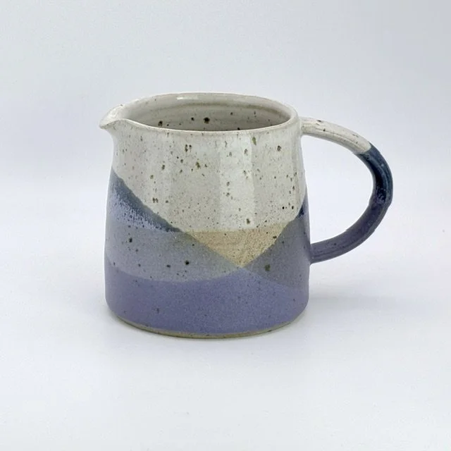 Lilac and purple jug (small)