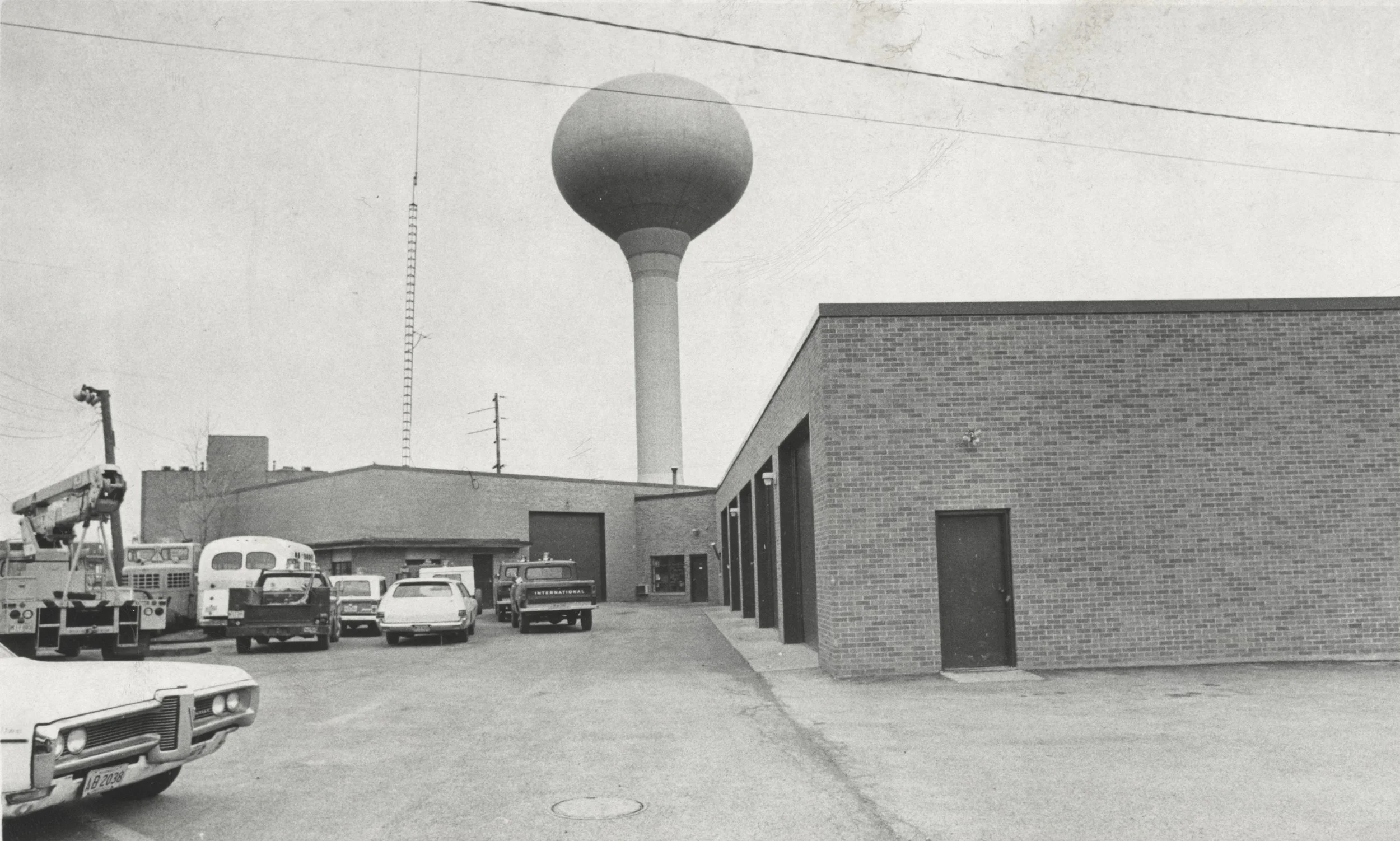 Then &amp; Now: Northbrook's Fleet Maintenance Garage