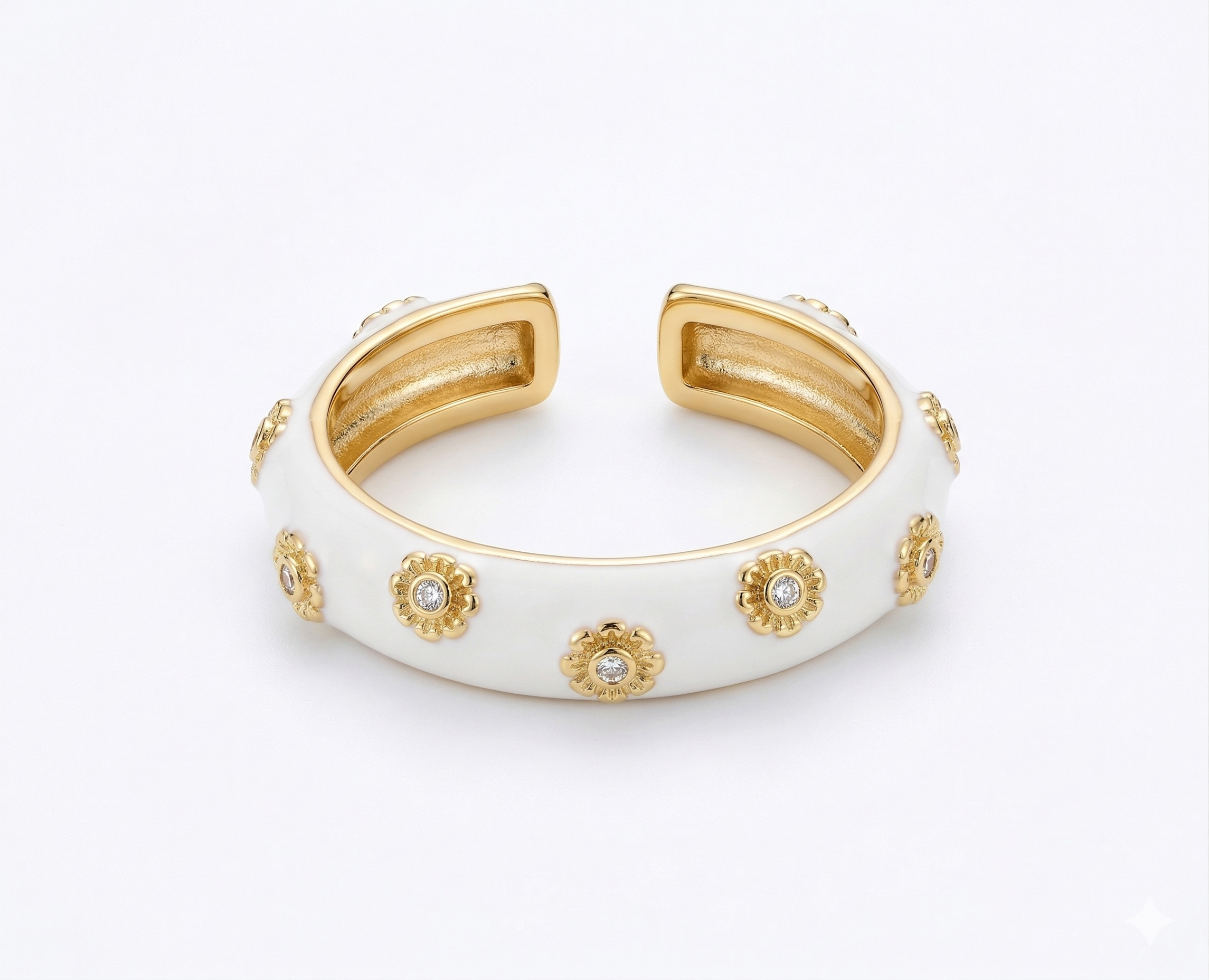 anillo esmaltado 925 #6