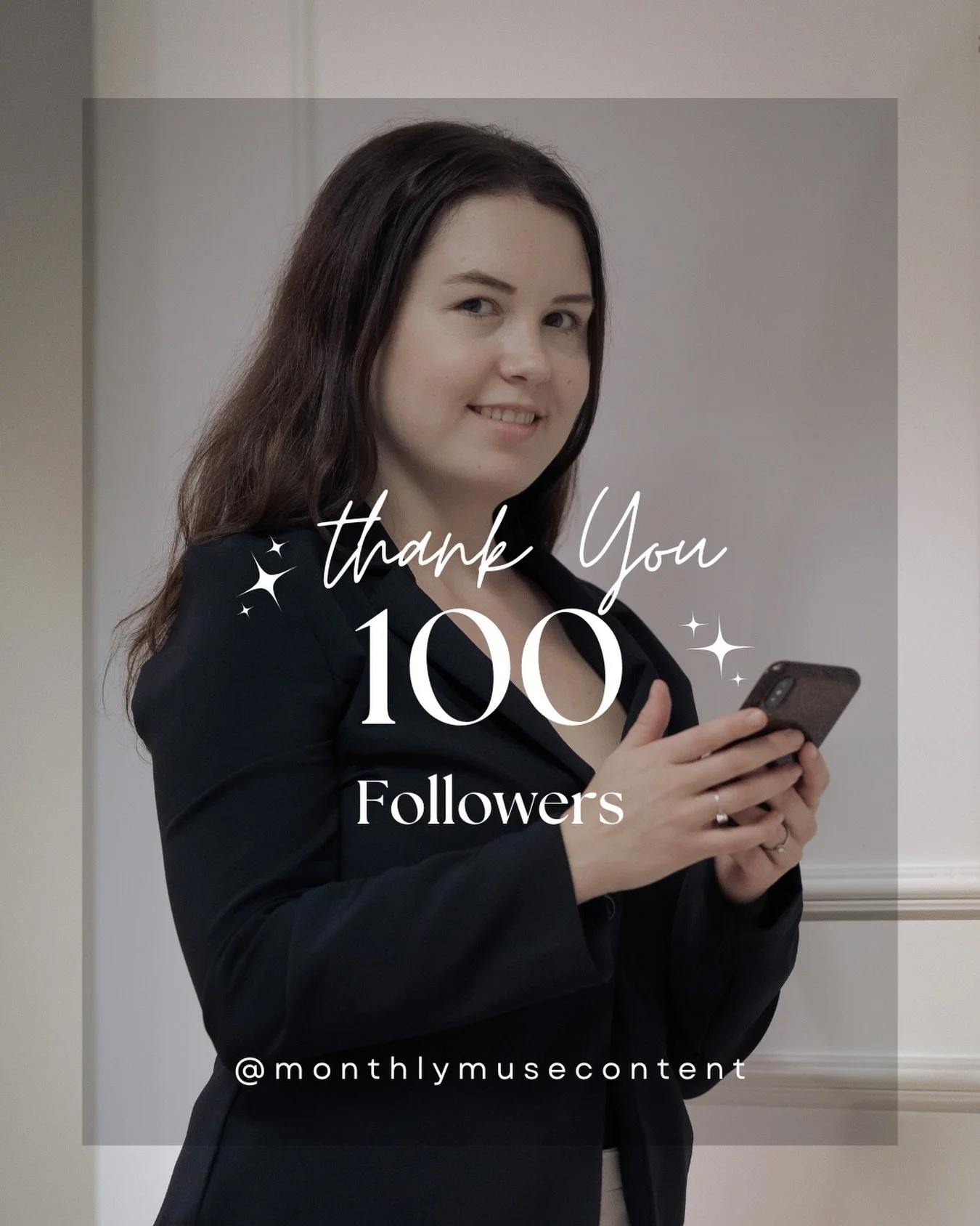 100 followers &mdash; I&rsquo;m so grateful! 🎉

I launched my content-writing business in March, offering SEO blog services to help brands get found and turn readers into customers. Thank you for believing in me and supporting this early journey &md