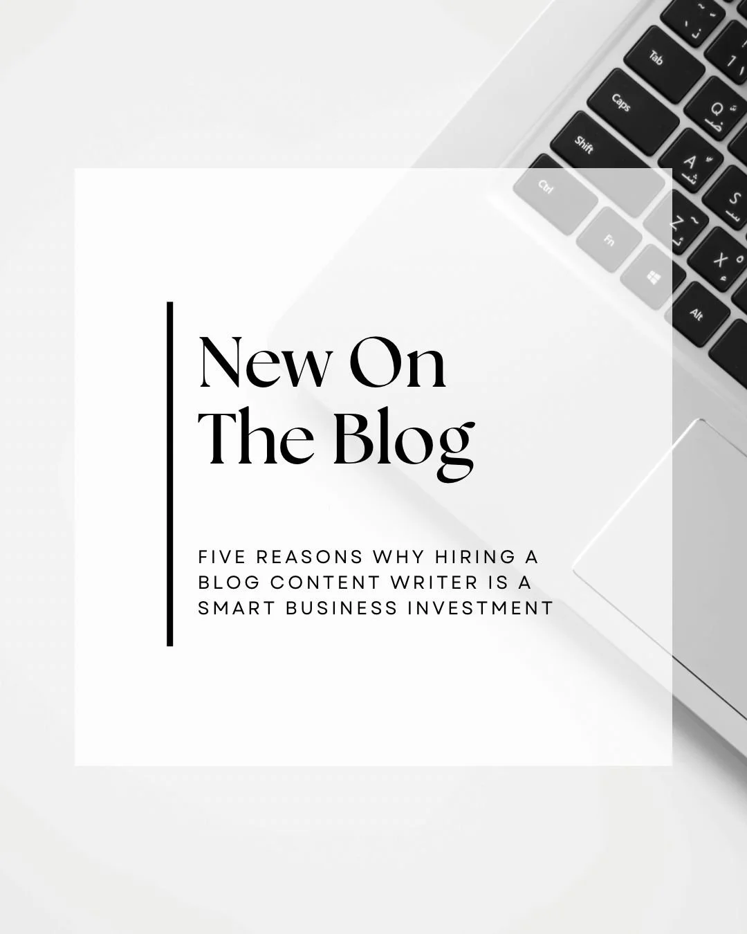 The first piece of content on the new blog is officially Live! 🎉

&ldquo;Five Reasons Why Hiring a Blog Content Writer is a Smart Business Investment&rdquo;

Click the link in my bio to read, and please feel free to leave your feedback in the commen