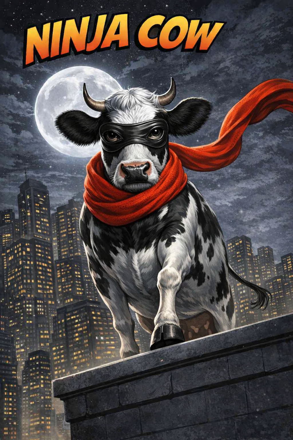 Ninja Cow from Heart of a Hero