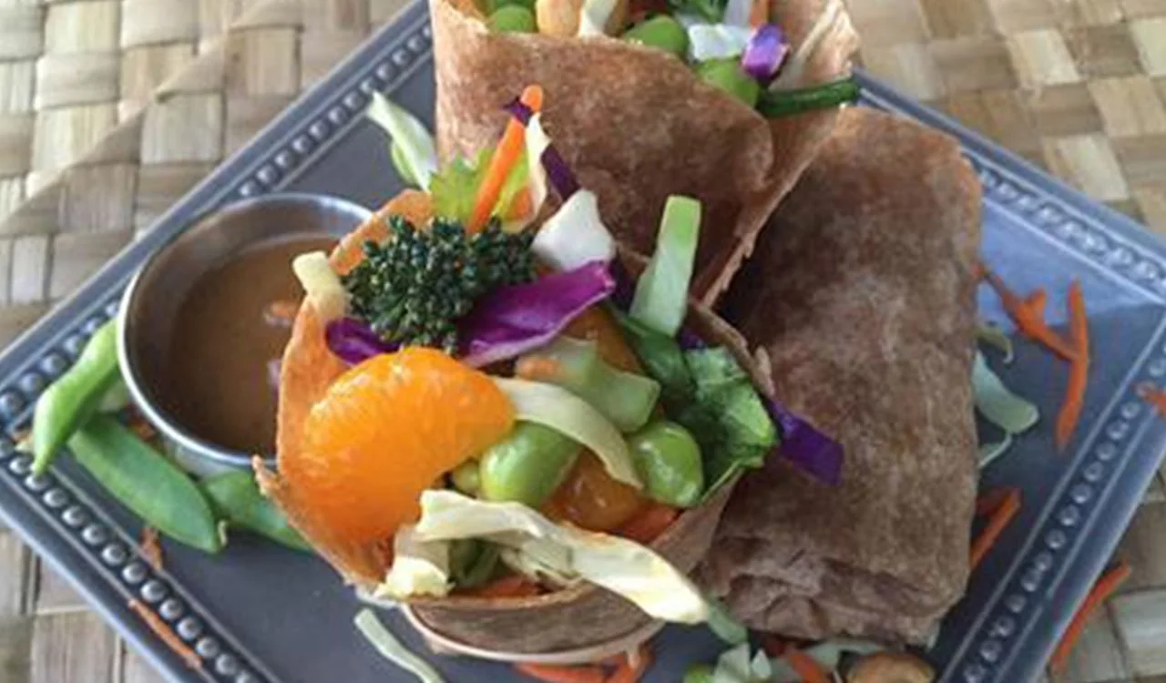 “Snap-pea” Citrus Asian Wrap (February)