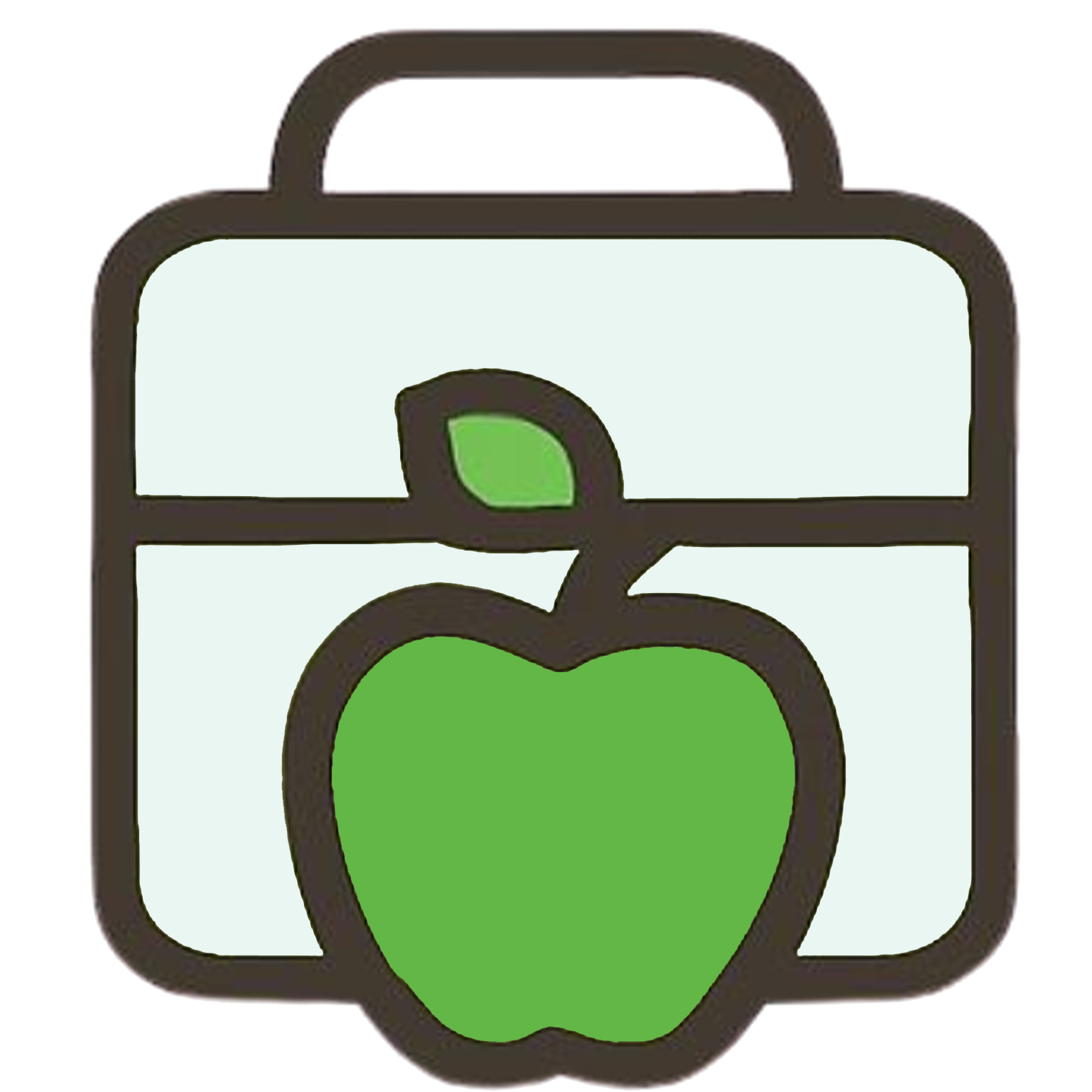 A stylized illustration of an iPhone with a green heart on the screen.