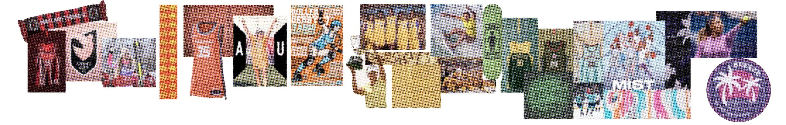 trophy wall, roygbiv