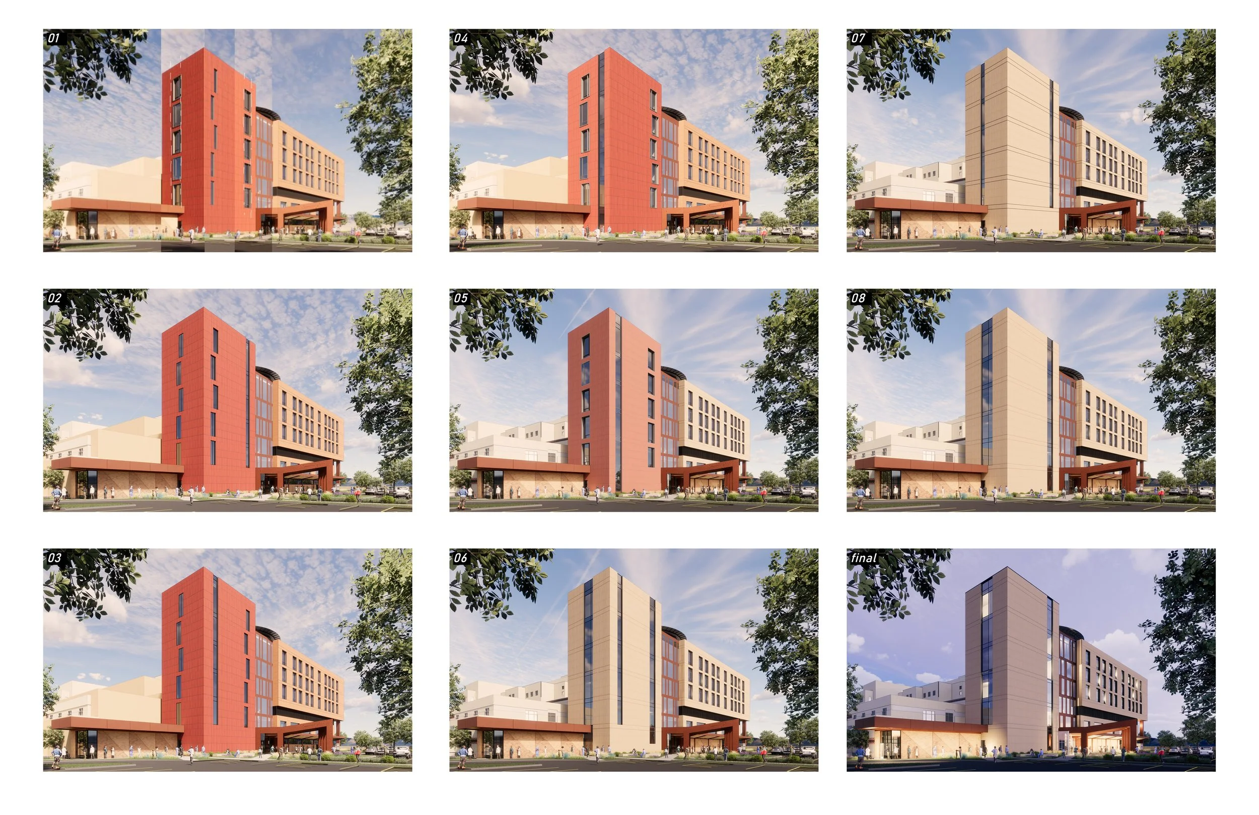 9. hospital circulation tower iteration