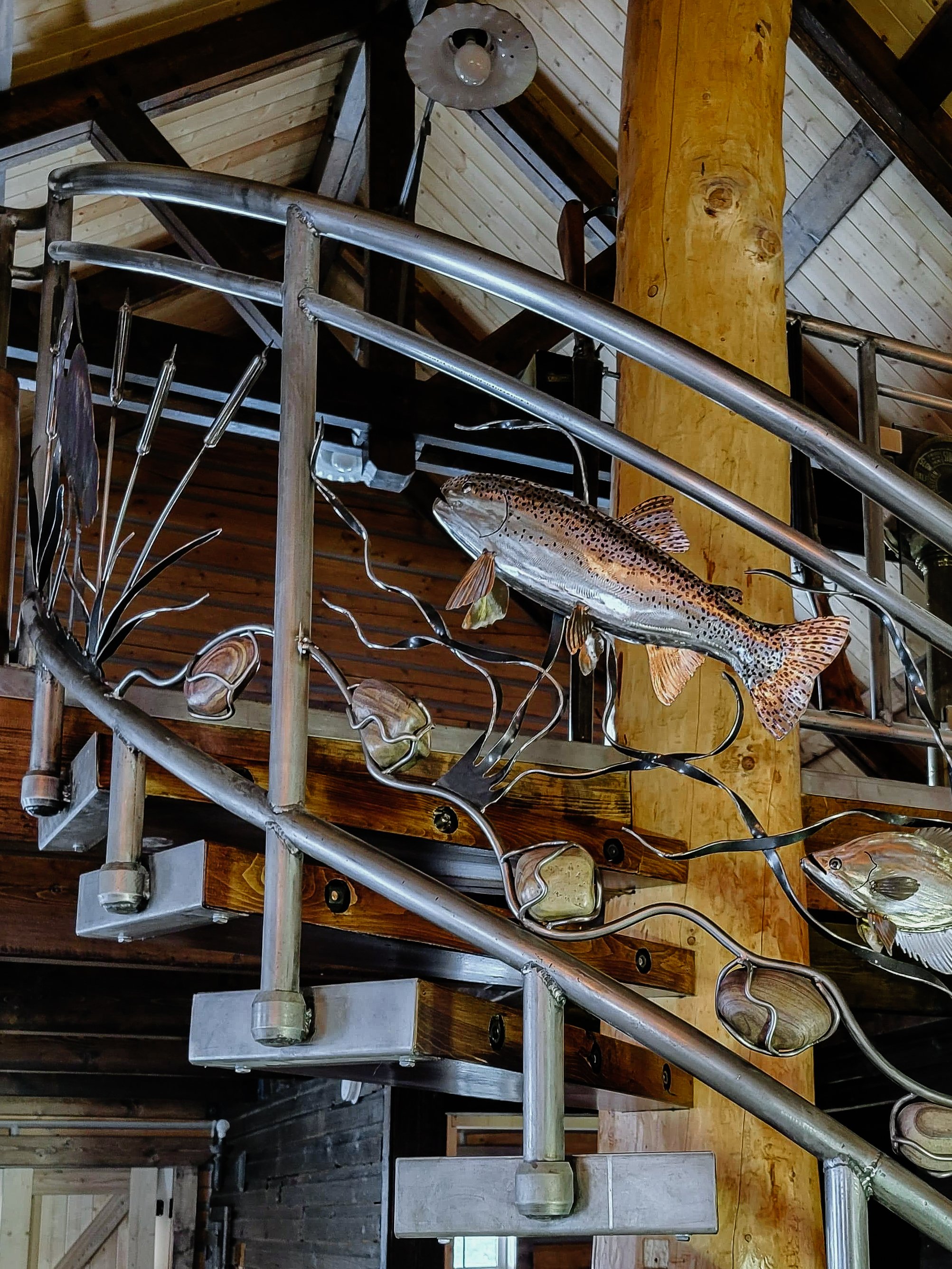 custom-wrought-iron-staircase-railing-lethbridge