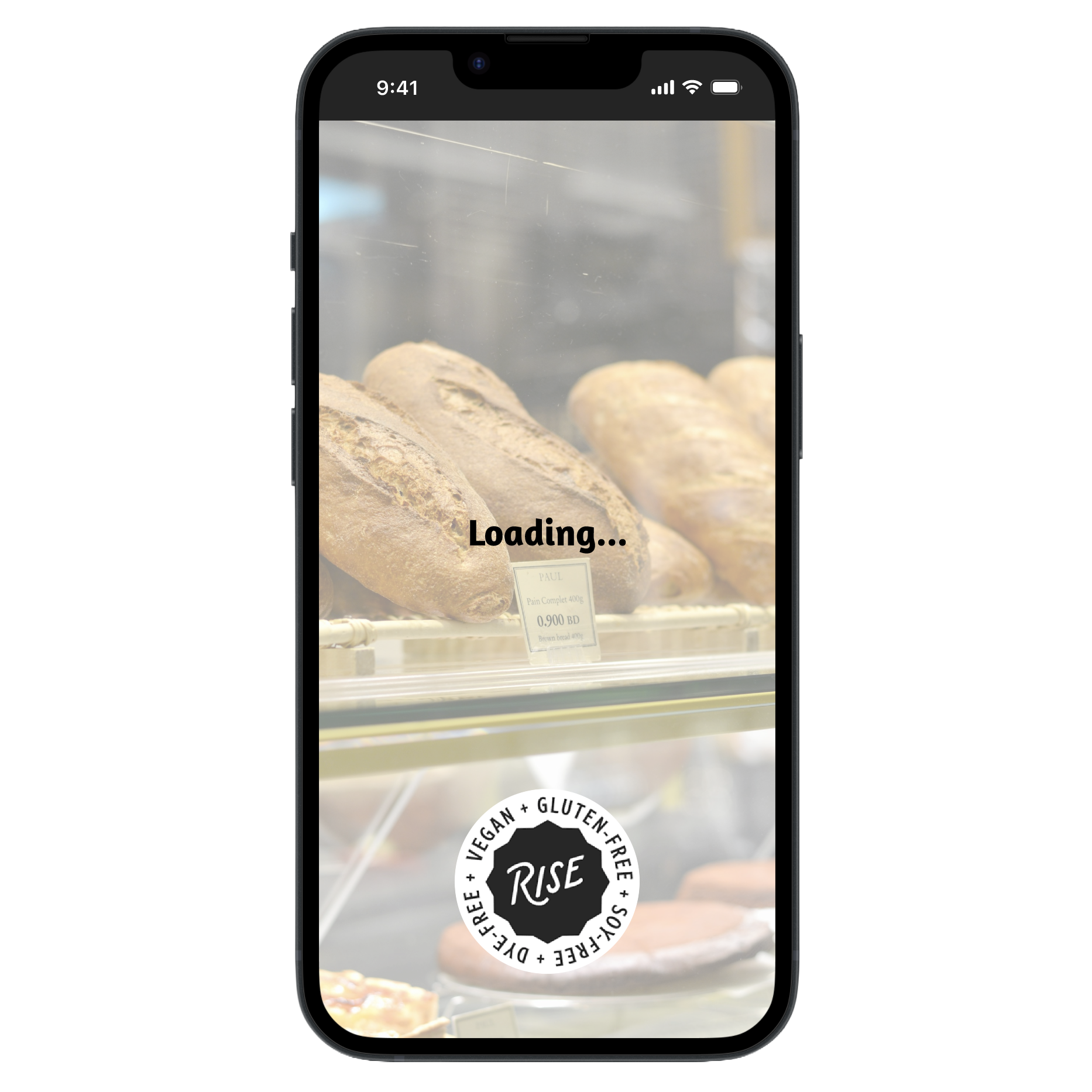 Rise Bakery Mobile App