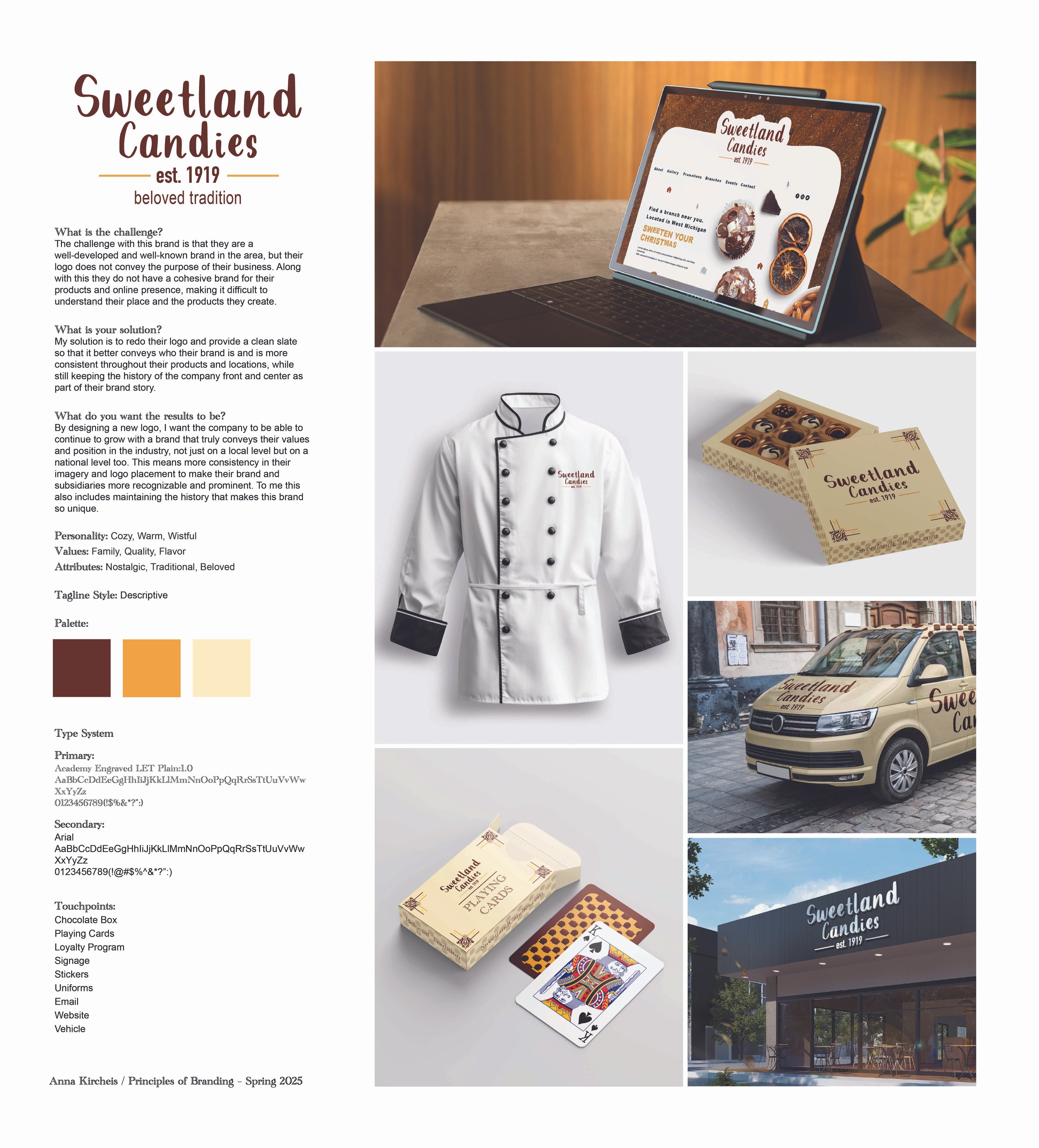 Sweetland Candy Rebrand