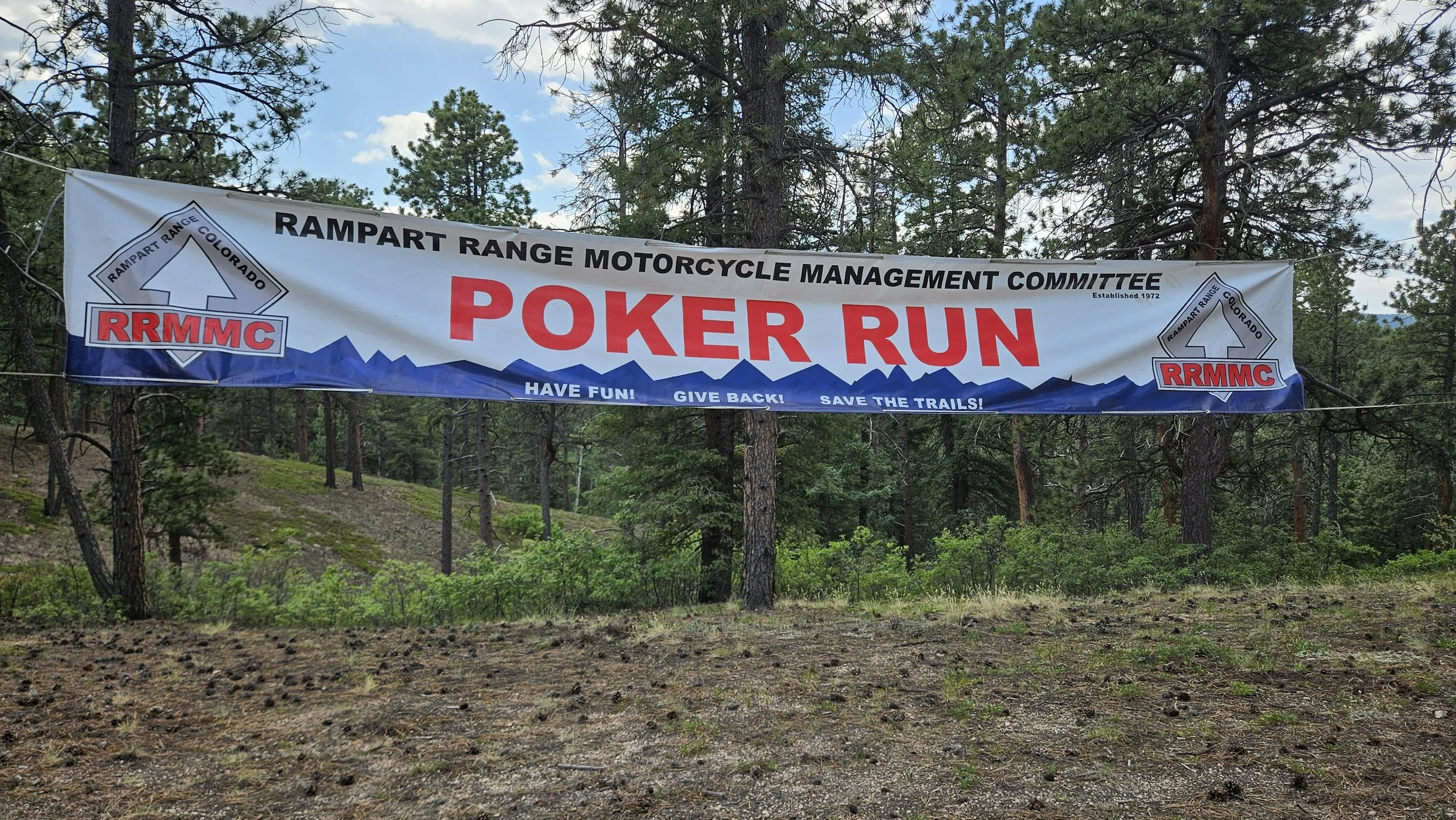 Rampart Range poker run - spring 2026