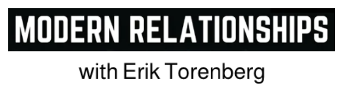 Modern Relationships podcast logo with Erik Torenberg