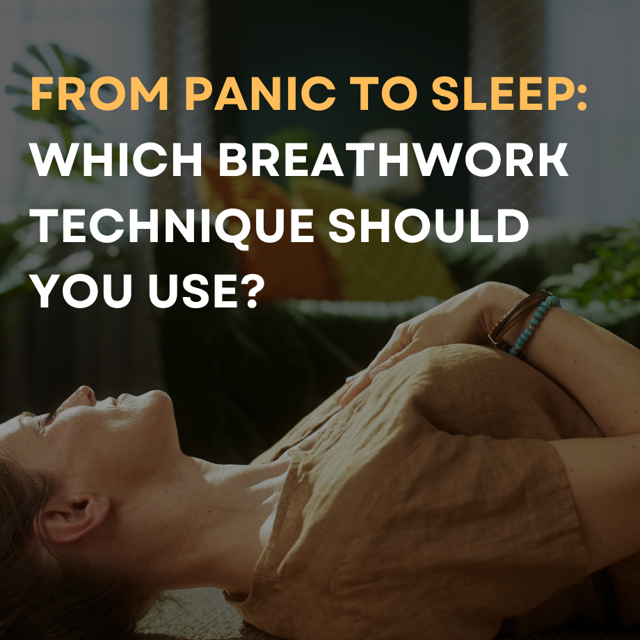 From Panic to Sleep: Which Breathwork Technique Should You Use?