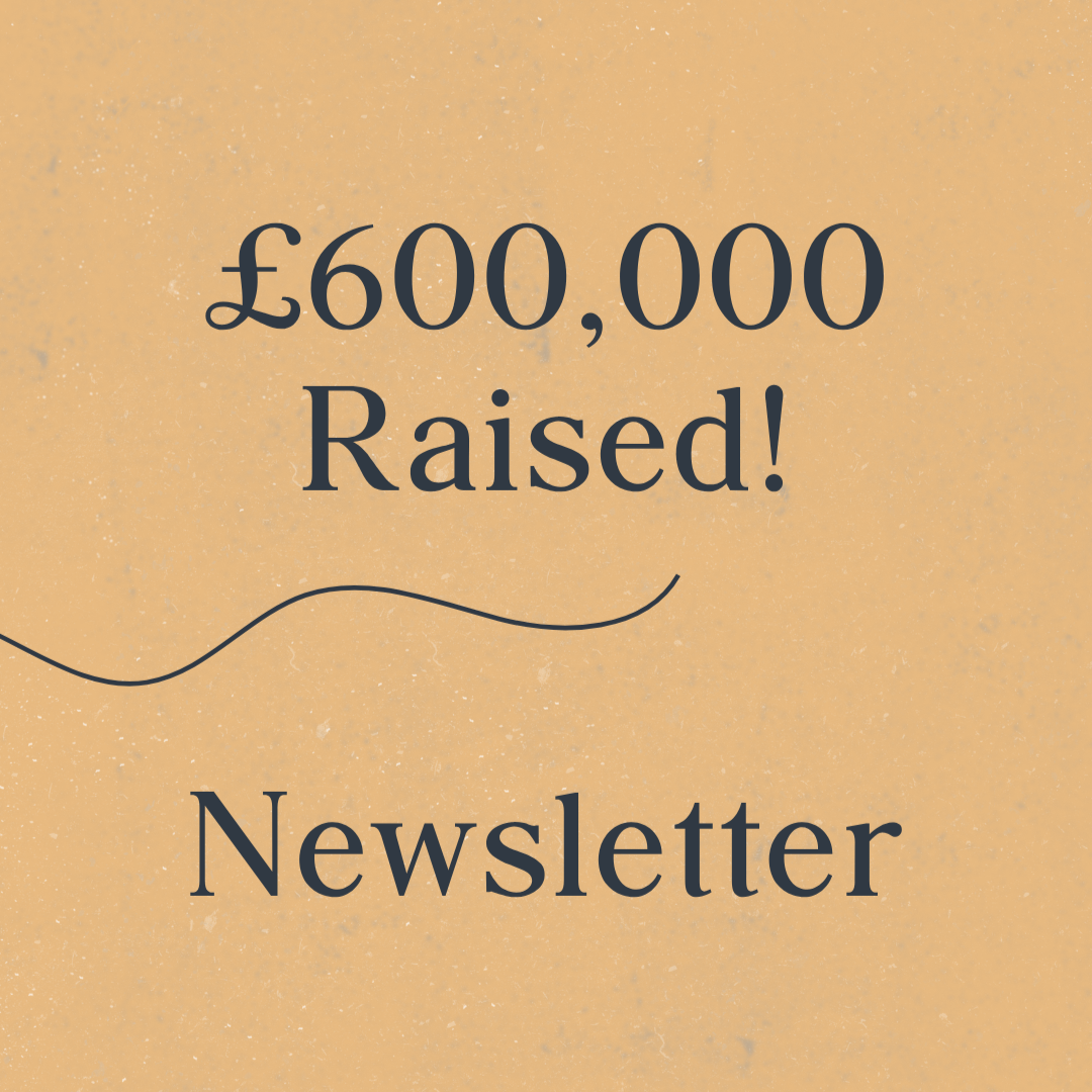 £600,000 Raised - Newsletter