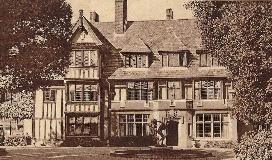 Sizewell Hall as it was in the 1970's