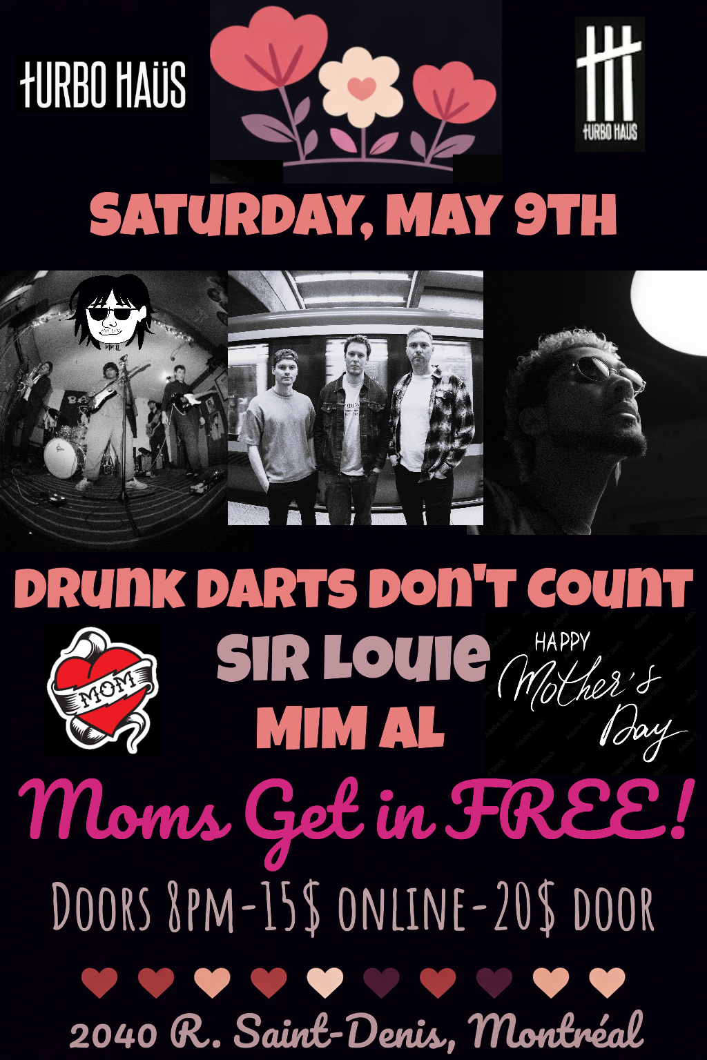 Live @ Turbo Haus - Saturday May 9th - Montreal