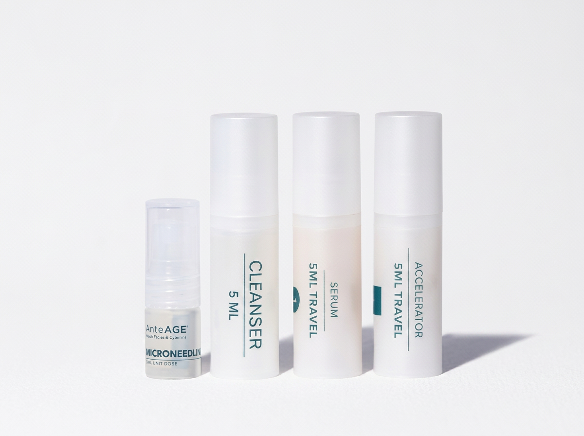 AnteAGE MD Home Hair System box products