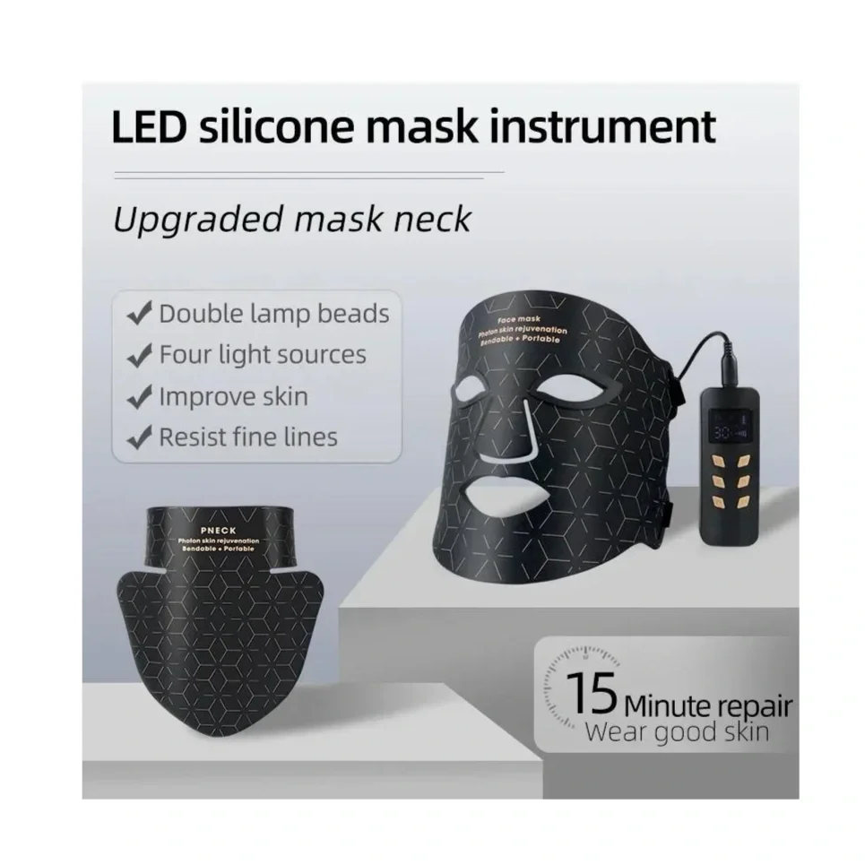 Silicone LED Light Therapy Mask