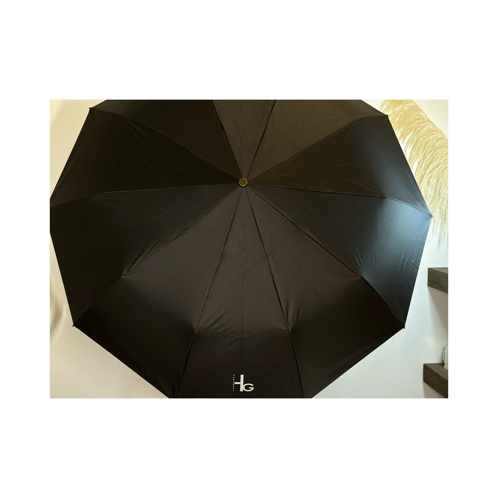 UV-Blocker SunSmart HG black umbrella