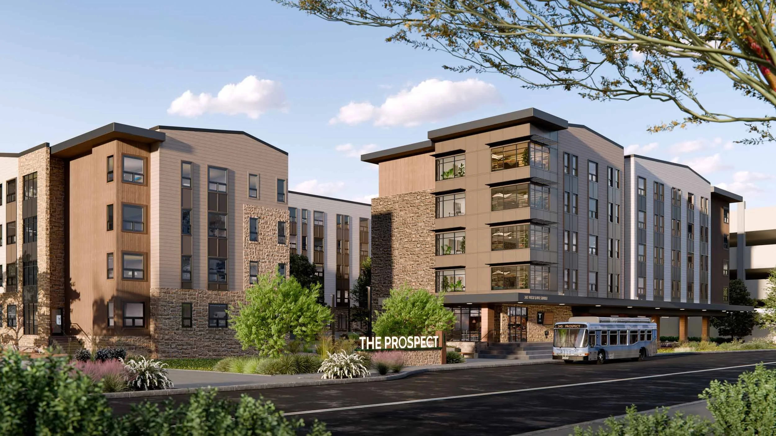 The Prospect | Off-Campus Apartments near CSU | Aaprtment Building Exterior