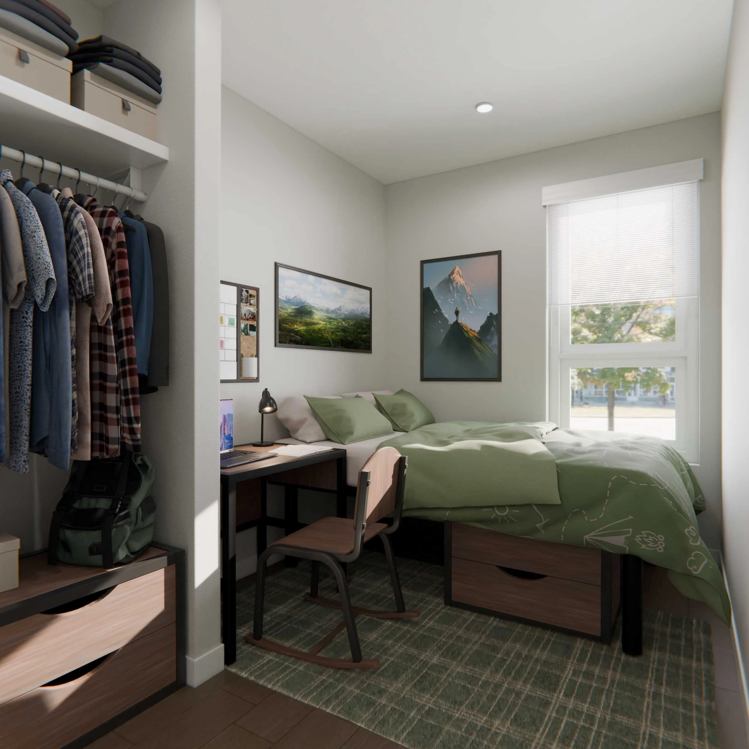 The Prospect | Off-Campus Apartments near CSU | Bedroom