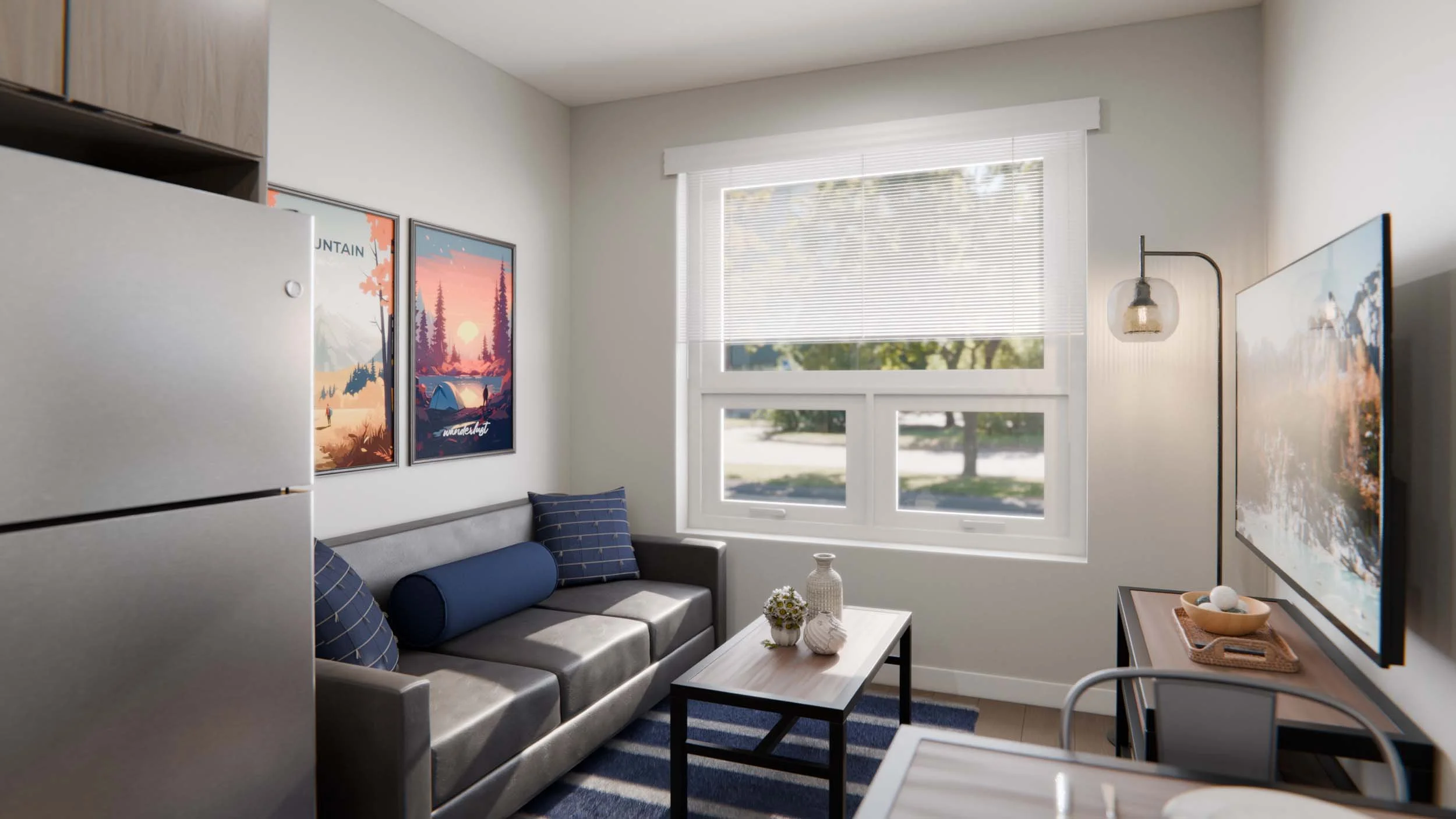 The Prospect | Off-Campus Apartments near CSU | Living Room