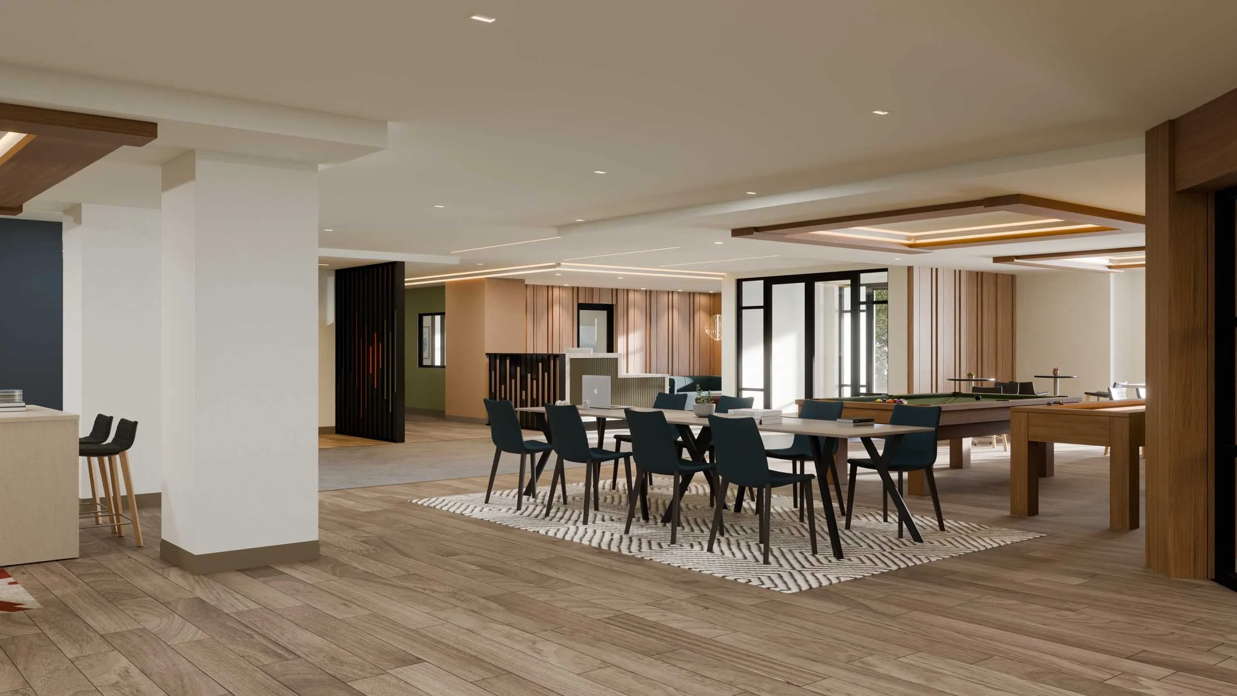 The Prospect | Off-Campus Apartments near CSU | Resident Lounge