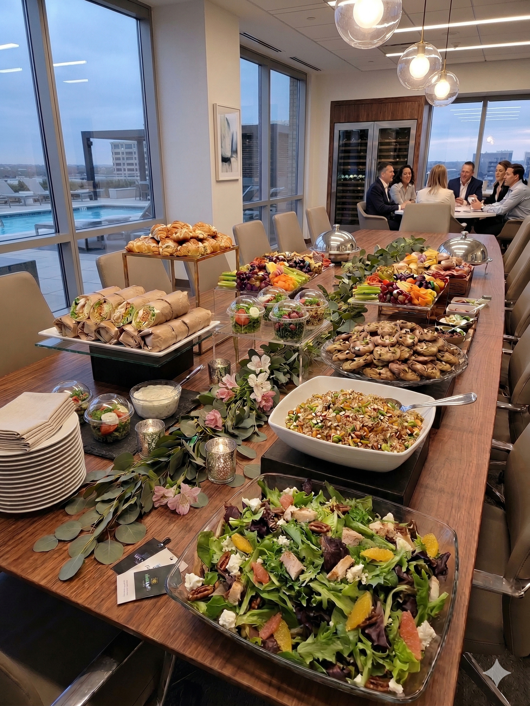 Organic team lunch catering Denver metro - Icebox Eats