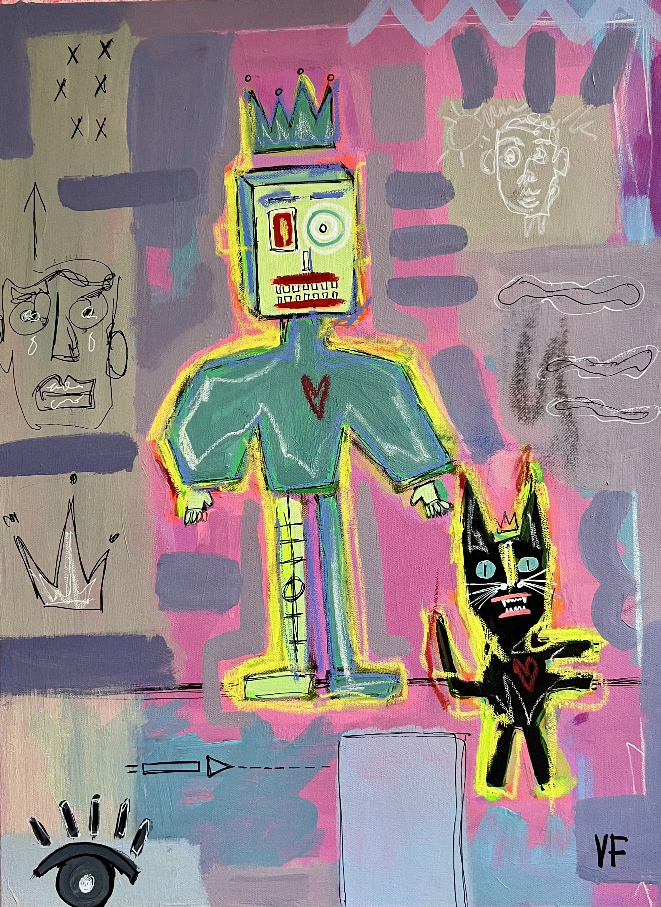 Robot With Phill Sunset