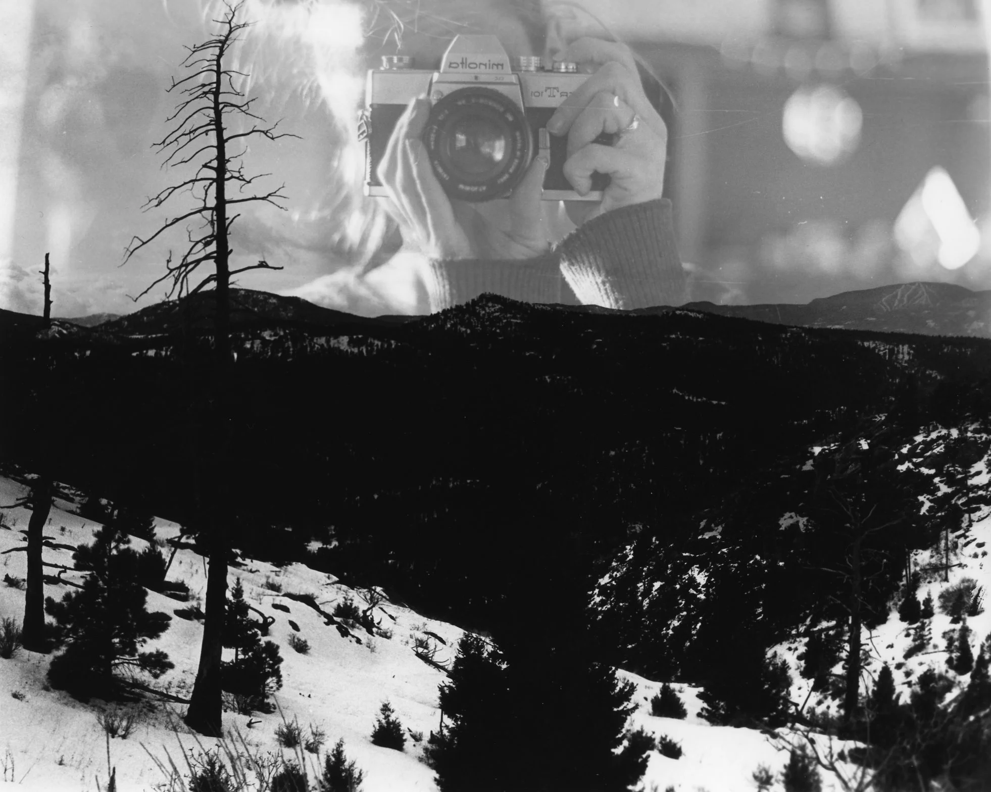 Self portrait, film photography, 10” x 8”, 2024