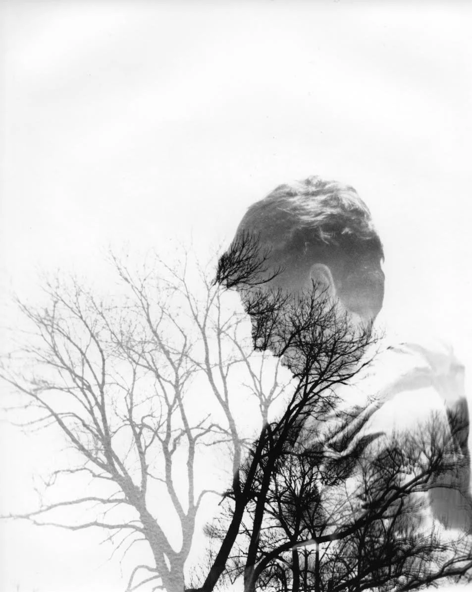 Immersed Diptych I, film photography, 8” x 10”, 2024