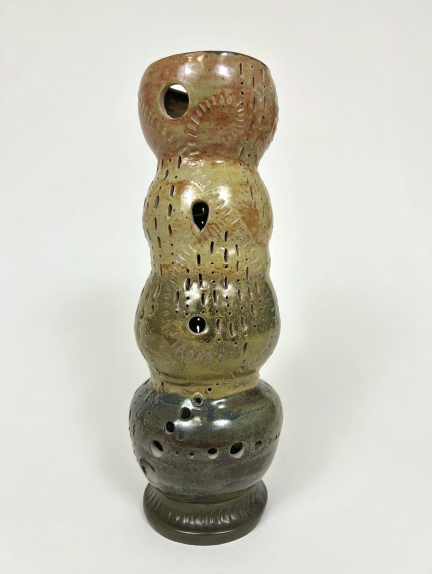 Forget Your Perfect Offering in the Light, ceramics and glaze, 13” x 5” x 5", 2024