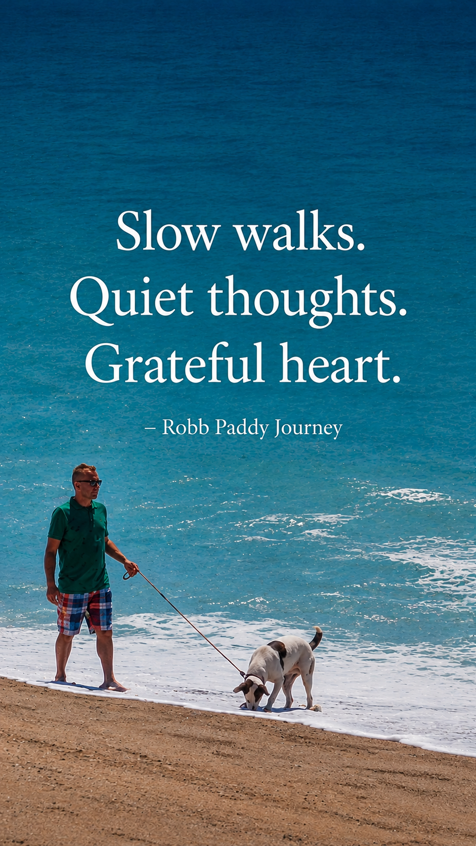 Quote about healing and peaceful moments.