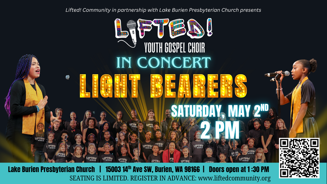 Lifted! Youth Gospel’s Spring Concert: “Light Bearers”