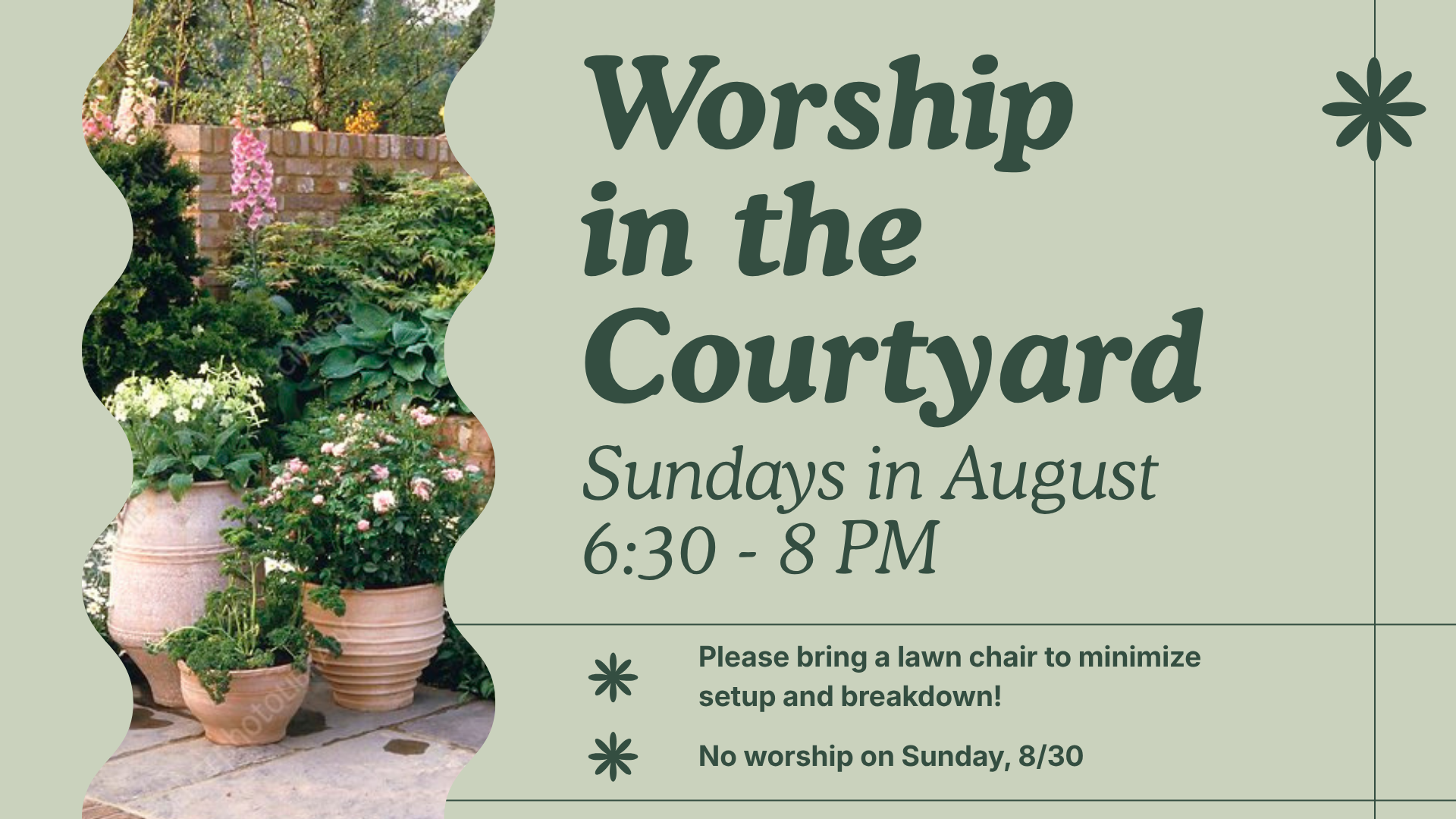 Worship in the Courtyard