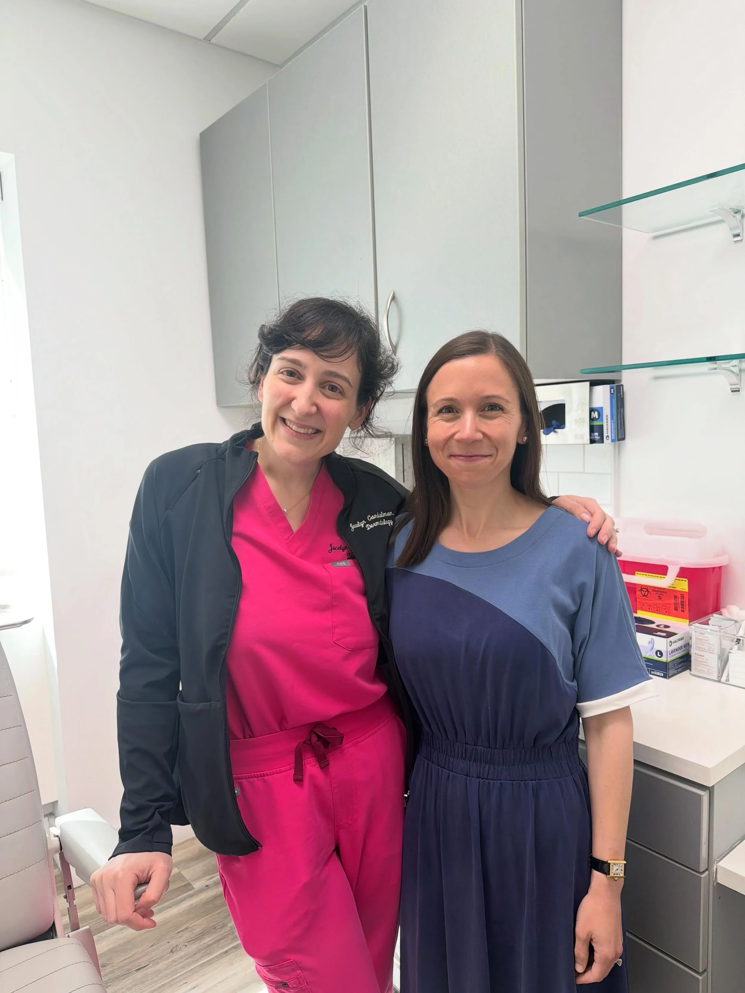 UCSF derm reunion and cosmetic + pediatric pearls with the best @skindocspins 🥳 I am so incredibly proud of my dear friend Dr. Jocelyn Gandelman, an inspirational dermatologist, mom, and all around human - thanks for the visit, and here&rsquo;s to m