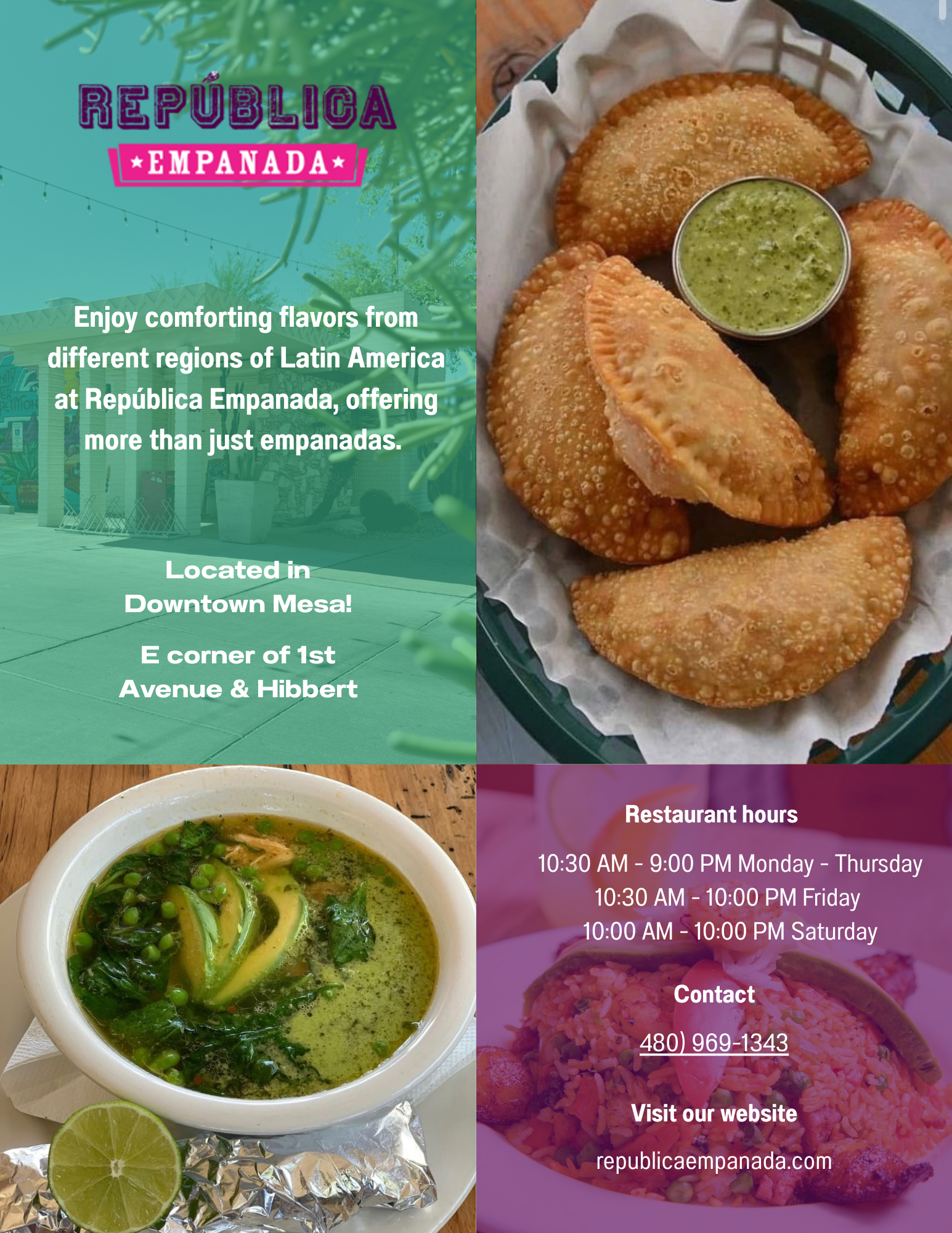 Republic Empanada poster 