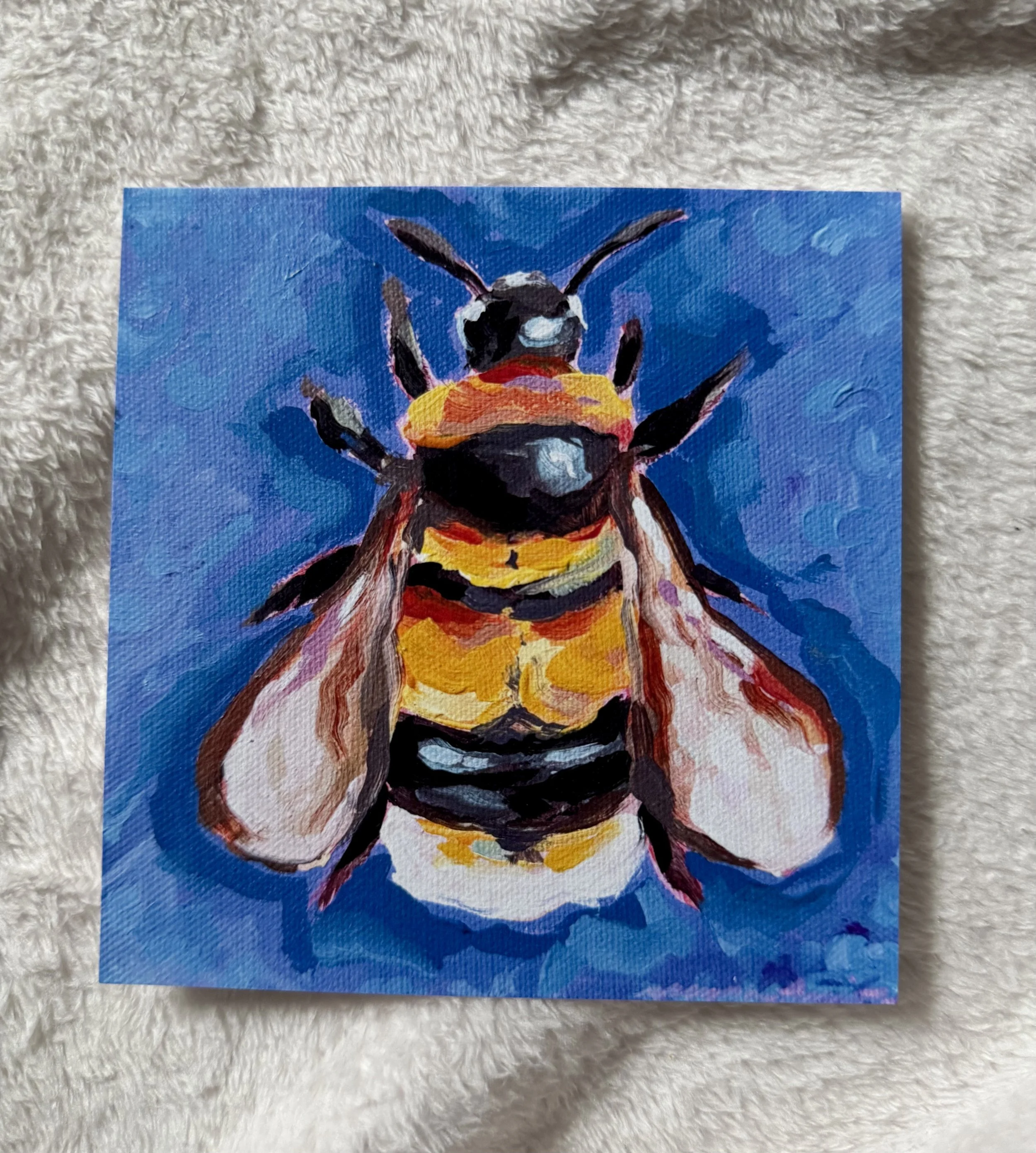 Bumble Bee, 5x5 print
