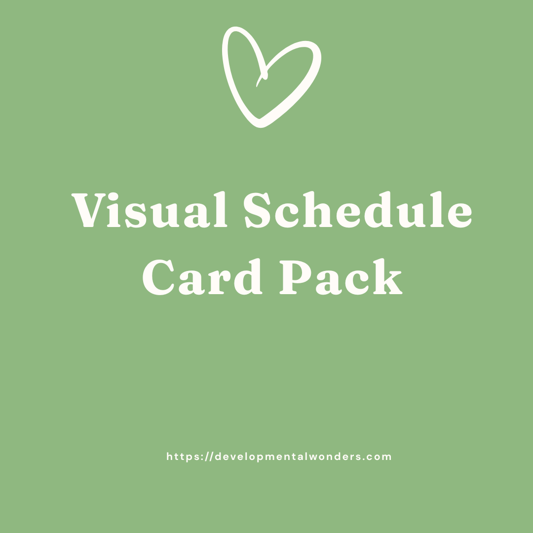 Visual Schedule Card Pack