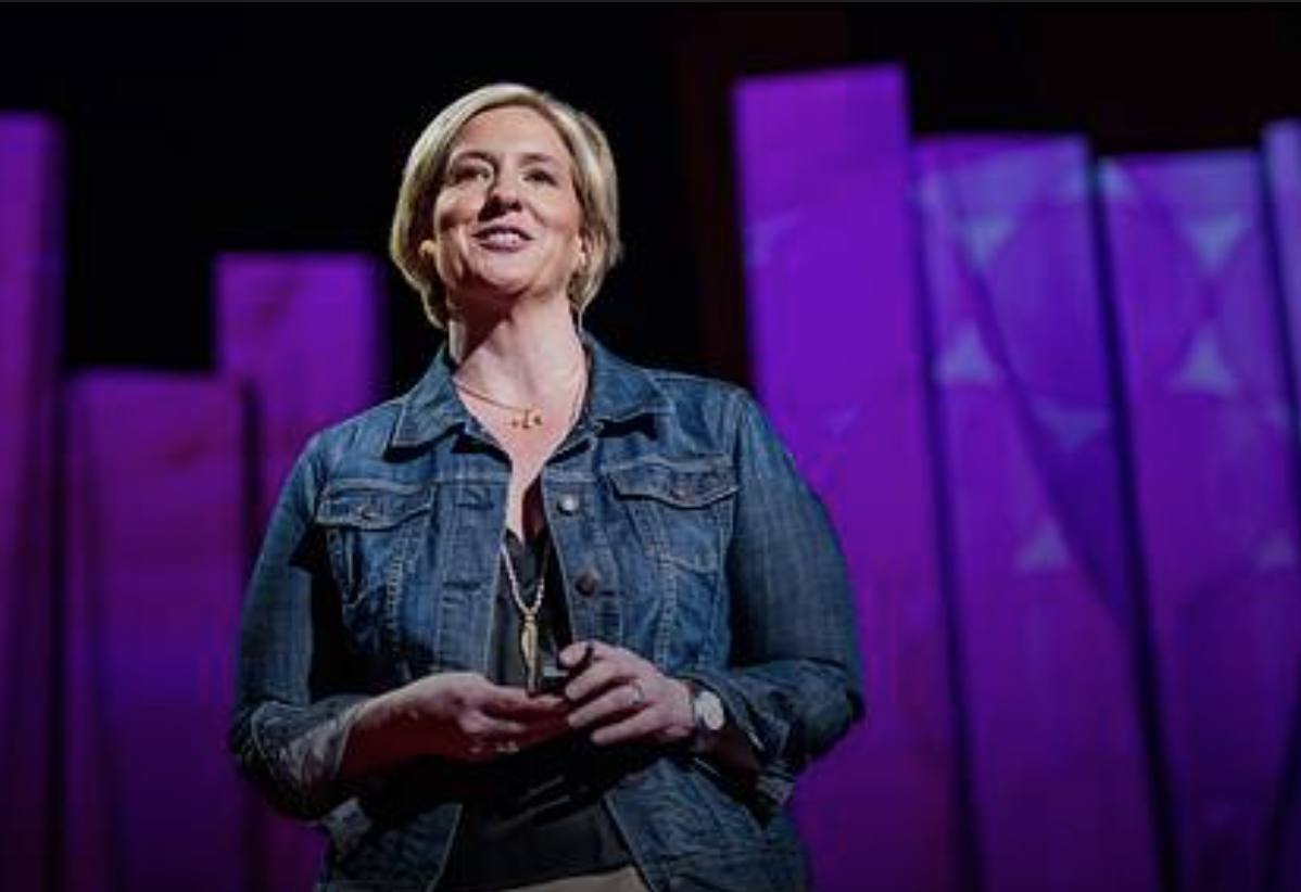 inspiratie ted talk; kracht van het tonen van kwetsbaarheid.