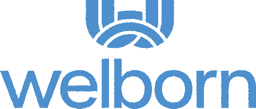 Welbourn logo with stylized blue emblem above the company name in blue text.