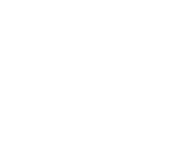 White outline of a lotus flower on a black background.