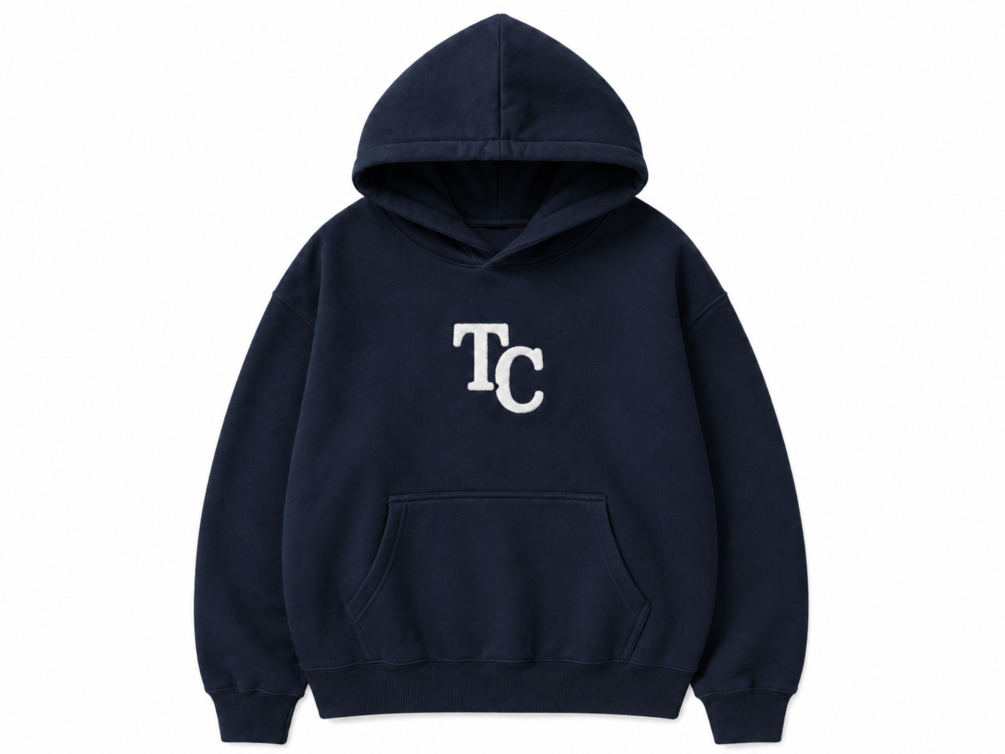 Property of Total City Embroidered Hoodie - Navy