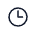 A black circular arrow symbol on a white background