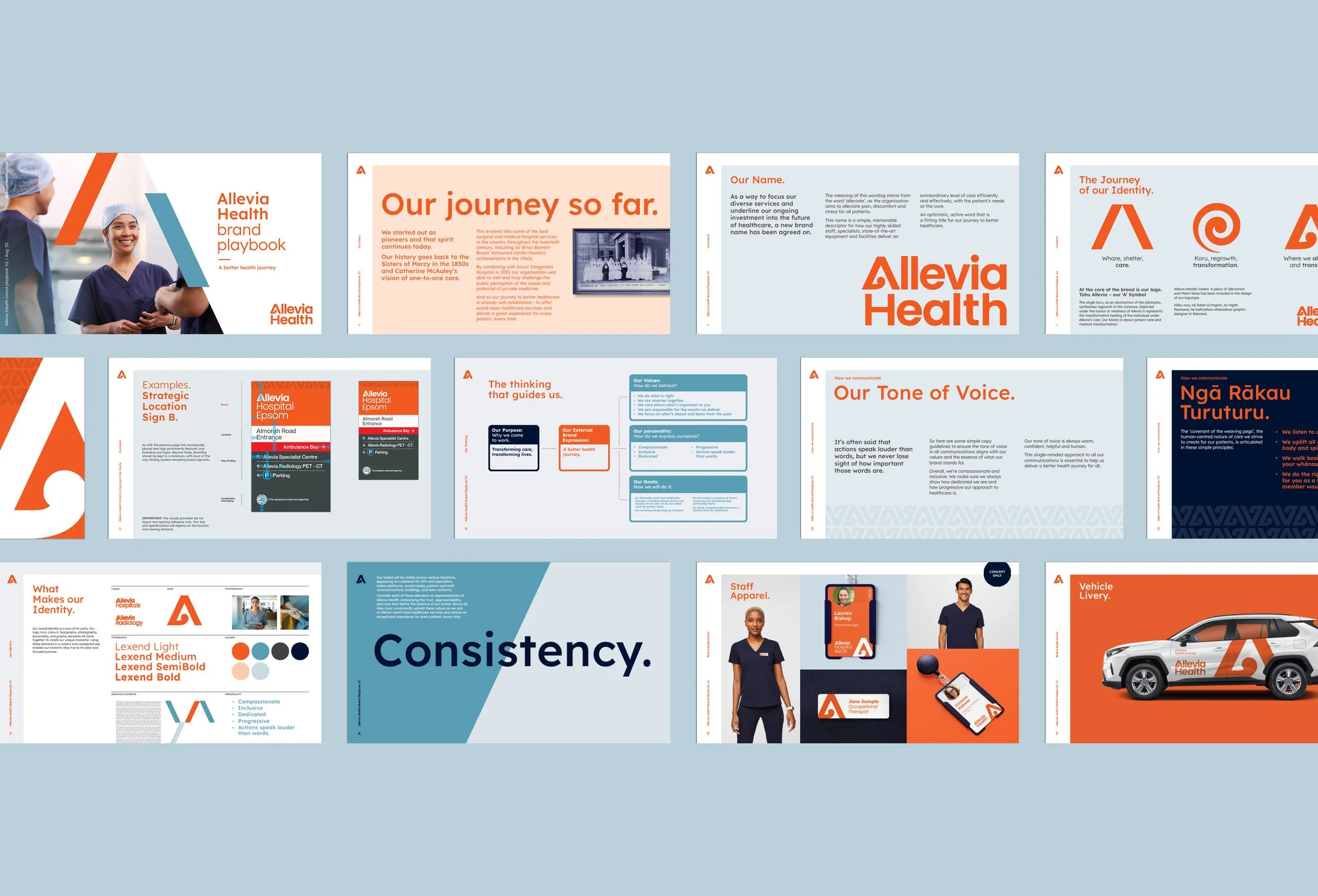 Brand strategy, identity design and creative direction for a premium NZ healthcare client. Uncle delivering end-to-end rebrands that perform.