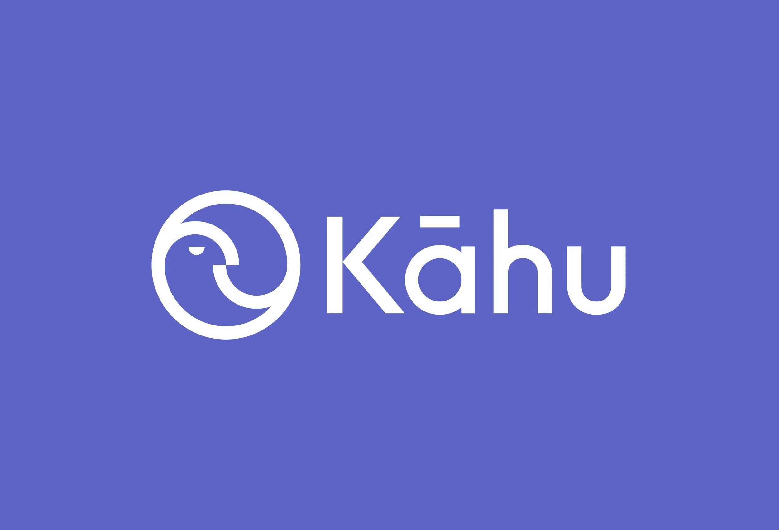 Kahoot logo on a blue background.